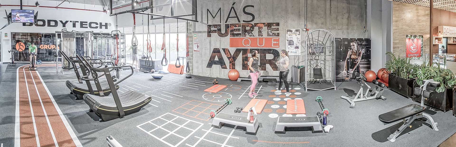 Zona estiramiento y abdomen