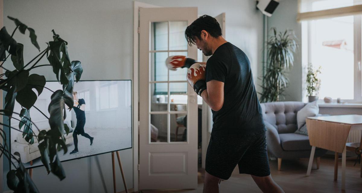 Ejercicio en casa con BODYTECH